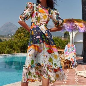 ☄️CELIA B GALAXY DRESS🪐